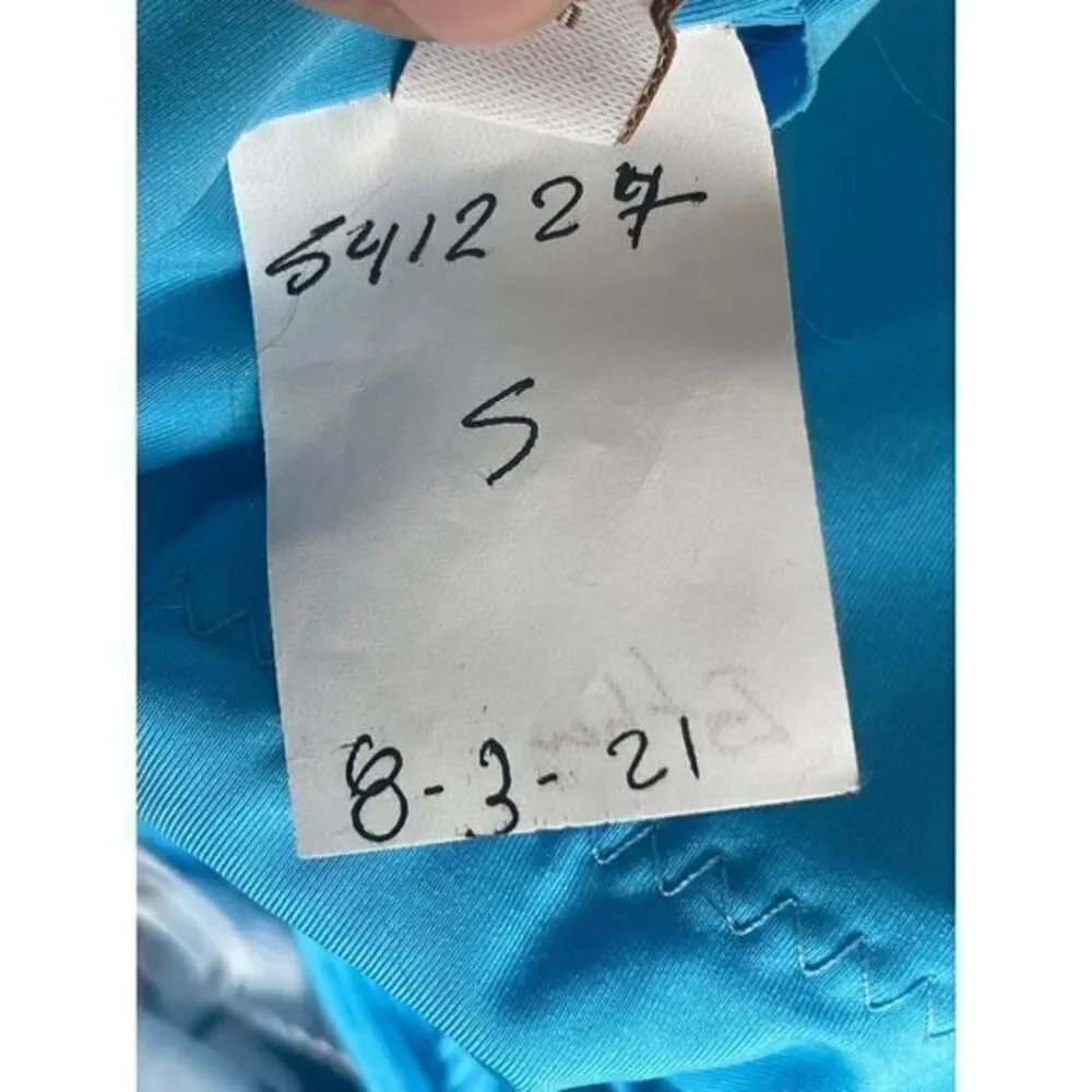 Becca Blue‎ Fine Line Sample Piece Size Small One Piece Swimsuit